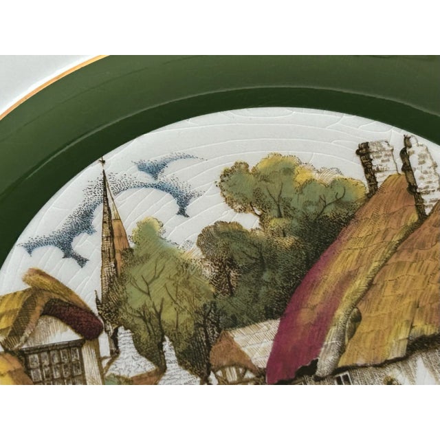 Ironstone Plates by Wood & Sons For Sale - Image 9 of 12