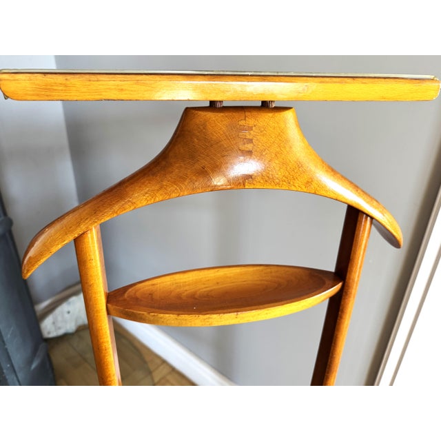 Brown Mid-Century Modern Valet Stand from Fratelli Reguitti, 1960s For Sale - Image 8 of 13