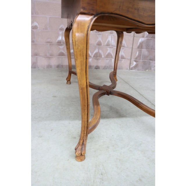 Wood Country French Style Italian Desk For Sale - Image 7 of 12