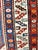 Red Antique Caucasian Kazak Kurdish Runner For Sale - Image 8 of 8