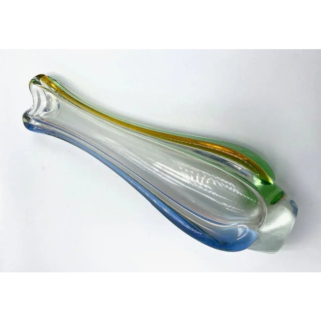 Rhapsody Glass Swan attributed to Frantisek Zemek for Sklan Mstisov, 1960s, in Flawless conditions. Designed 1960 to 1969...