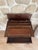 Antique Edwardian Marquetry Ladies Wring Desk with Small Leather Top Workspace, 1920s For Sale - Image 10 of 18