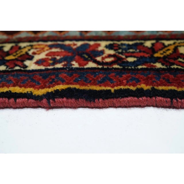 Textile Antique Bidjar Rug 8'9'' x 13'6'' For Sale - Image 7 of 12