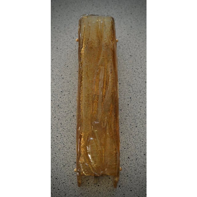 Beautiful and important Murano glass applique with a particular shape and a very very rich glass design, with a beautiful...