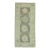 Turkish Oushak Rug 3'1"x 6'7" #19006 For Sale