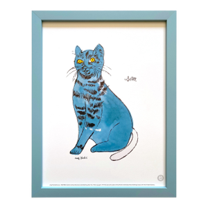 Andy Warhol Estate Vintage 1991 Framed Lithograph Print " Sam " 1954