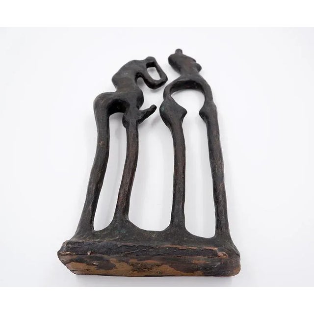 Klausvan De Locht Bronze Sculpture, 1980s For Sale - Image 4 of 11