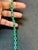30 Carat Natural Zambian Emerald & Diamond Tennis Bracelet 14 Karat Gold For Sale In New York - Image 6 of 18