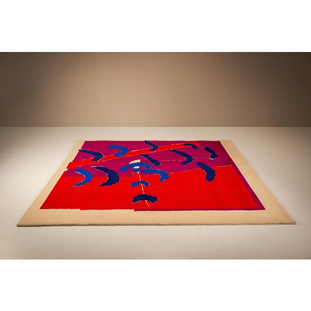 1980s Large Wall Tapestry by Anneke Van Der Heijden, 1980s For Sale - Image 5 of 14