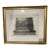 19th Century Drawing of Architectural Column Base From Constantine Baptistry, Framed For Sale