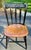 Hitchcock Ebonized Arrow Back Windsor Style Side Chairs Mid 20th Century For Sale - Image 6 of 12