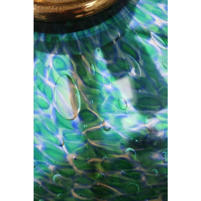 1960s Large Mushroom Table Lamp in Murano Glass from Leucos, Italy, 1960s For Sale - Image 5 of 8