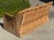 Wood Vintage 72” Handwoven Rattan Sofa With Large Braid Trim For Sale - Image 7 of 12
