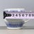 Late 20th Century Vintage Blue & White Porcelain Teacup With Handle – Hand-Painted Floral Motif For Sale - Image 5 of 9