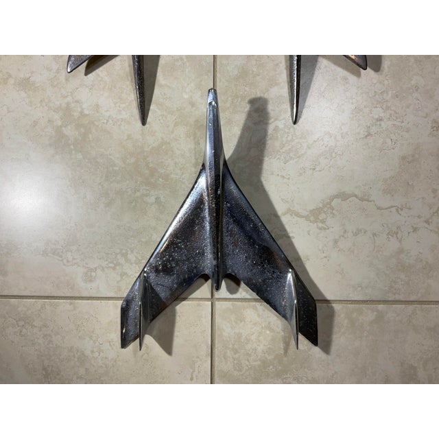 Industrial Chic Wall Art - American Car Hood Ornaments Wall Hanging Sculpture For Sale - Image 9 of 12