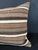 Contemporary Turkish Hemp Pillow Cushion Natural Beige Brown Cushion Cover 20"x20" For Sale - Image 3 of 4
