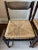 Brown Pair of Cees Braakman Rush Seat Dining Chairs, 1960s For Sale - Image 8 of 12