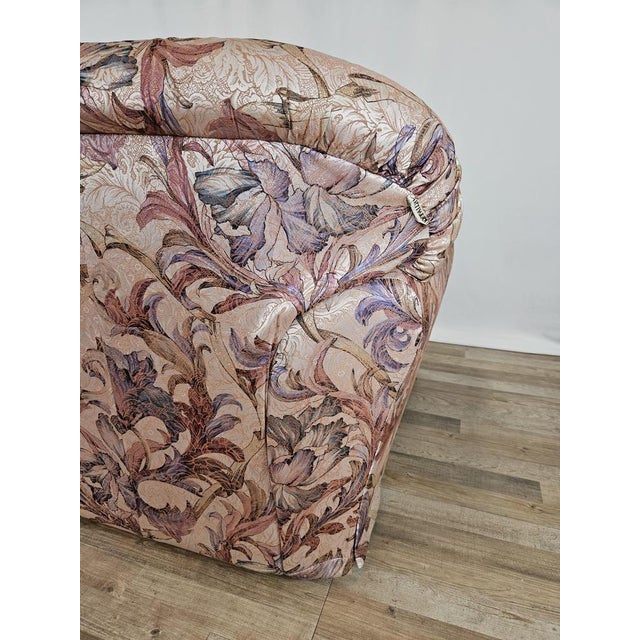 2-Seater Sofa in Floral Fabric, Italy, 1970s For Sale - Image 14 of 15