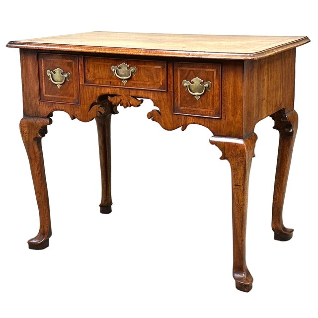 Early 18th Century Georgian Walnut Lowboy, 1730 For Sale