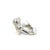 1990s Georg Jensen Estate Round Beaded Mens Cufflinks Silver, 2 Pieces For Sale - Image 12 of 12