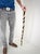 Vintage Hand-Carved Snake Walking Cane in Wood With Black Spiral Folk Art Design For Sale - Image 10 of 12