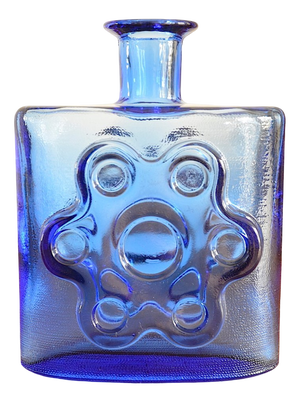 Cauccability Vase by Erkkitapio Syneous for Riihimaen Glass Oy, 1960s