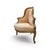 Wood 19th Century Swedish 3 Seat Giltwood Banquette For Sale - Image 7 of 8