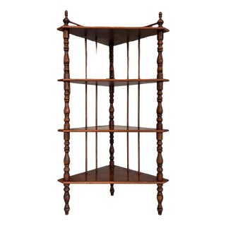 Etagere Shelf in Wood For Sale