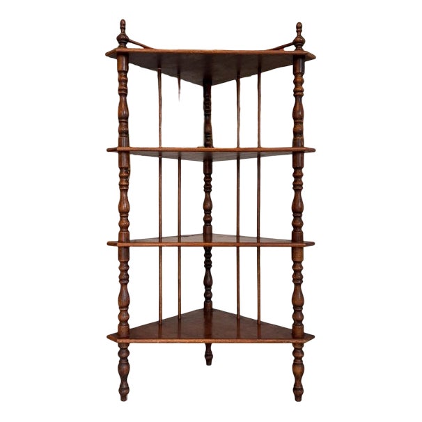 Etagere Shelf in Wood For Sale