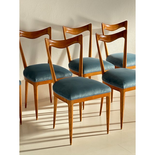 Dining Chairs, 1950s, Set of 6 For Sale - Image 10 of 16