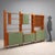 Vintage Bookcase in Lacquered Wood and Glass, 1960s For Sale - Image 3 of 14
