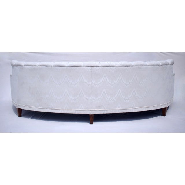 Mid Century Modern Serpentine Crescent Sofa Attributed to Harvey Probber For Sale In Philadelphia - Image 6 of 13
