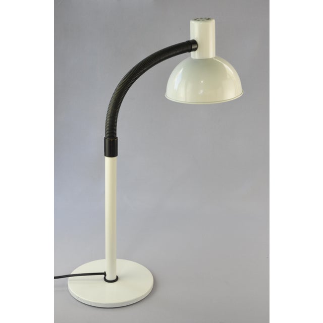 Modern Early Bunker Table Lamp by Johannes Hammerborg for Fog & Mørup, 1970s For Sale - Image 3 of 12