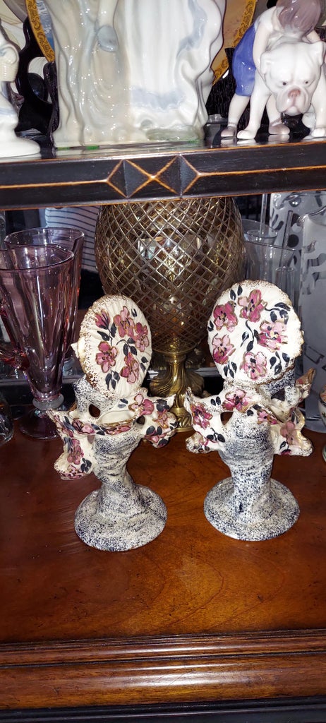 Pair of 1940s Hedi Schoop Art Creations Figurines of Asian Girls 