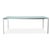 Glass and Metal Powder-Coated Desk from Interlübke For Sale - Image 9 of 11