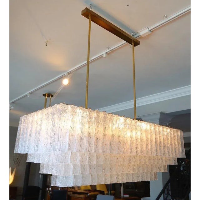1960s 1960s Vistosi Mid-Century Modern Chandelier For Sale - Image 5 of 9