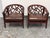Design Plus Gallery presents a Pair of the Ankara Lounge Chairs by Crate & Barrel. The Ankara design pairs a tub-style...