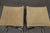 Steel and Brass Leather Upholstered X Form Jansen Style Stool For Sale In Philadelphia - Image 6 of 10