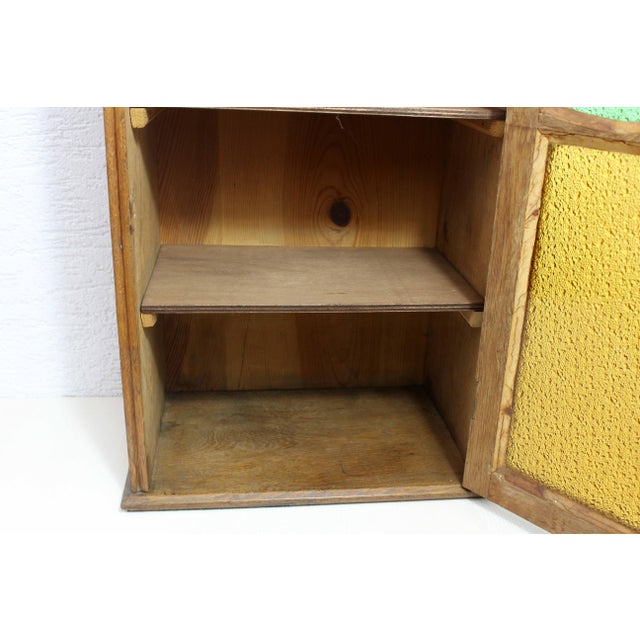 Art Deco Display Case in Oak and Glass, 1930 For Sale - Image 9 of 13