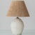 Vintage Spanish Ceramic Faux Wicker Table Lamps with New Jute Shades, 1970s, Set of 2 For Sale - Image 6 of 18