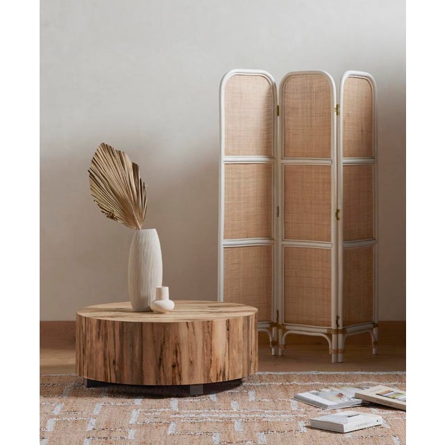 Four Hands Hudson Coffee Table, Spalted Primavera For Sale - Image 4 of 13