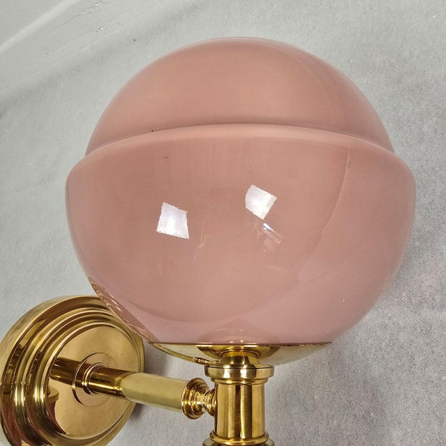 1990s Mid Century Modern Purple Murano Glass Sconces - a Pair For Sale - Image 9 of 13