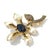Bochic "Orient" Blue Sapphire & Multi Fancy Sapphires Brooch 18K Gold & Silver For Sale - Image 17 of 18