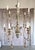 Mid 20th Century Mid 20th Century Mediteranean Style Italian Painted & Parcel Gilt Wood 12-Light Chandelier For Sale - Image 5 of 7