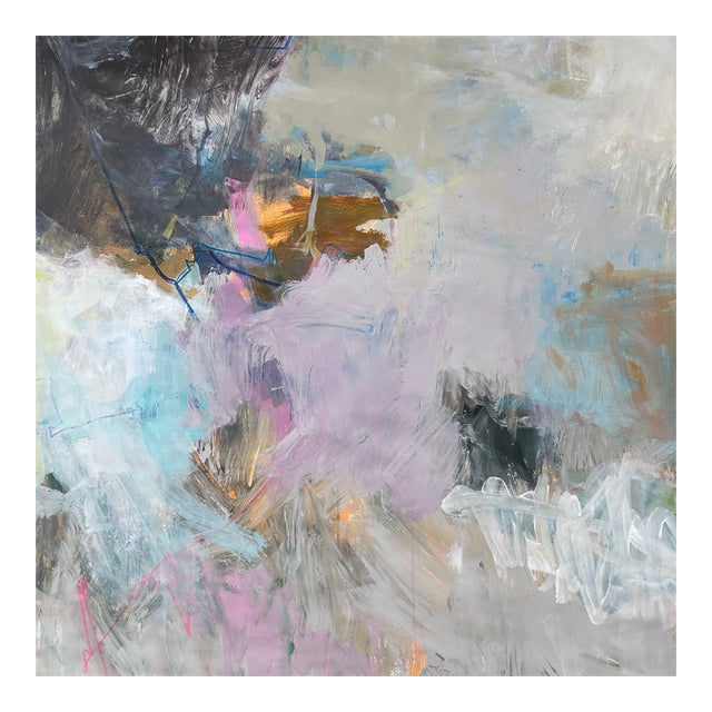 Open Door Policy — Contemporary Meditative Abstract by Mary Elizabeth Marvin For Sale