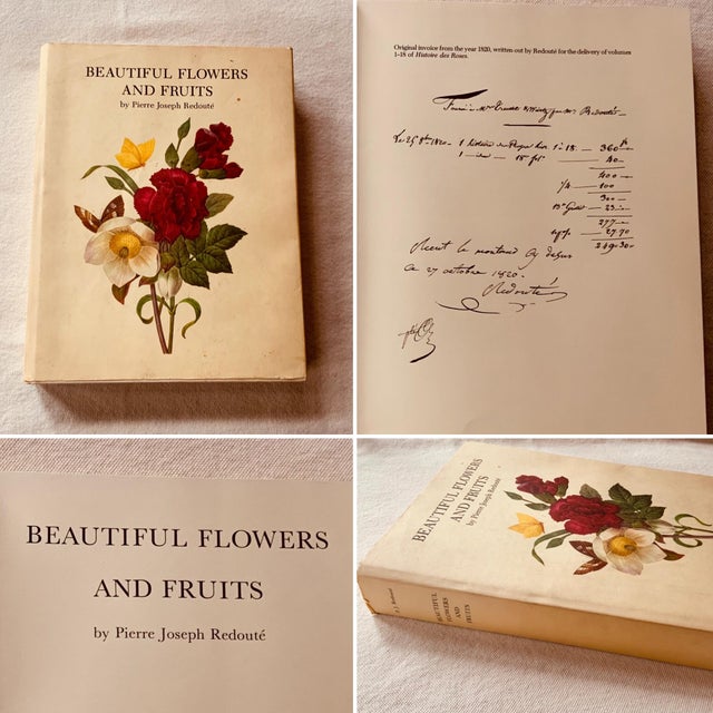 Redouté "Beautiful Flowers and Fruits" | Large Format Botanical Book For Sale - Image 12 of 18
