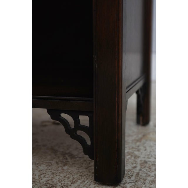 Pair of Knob Creek Walnut Finish Mahogany Bookcases For Sale - Image 12 of 15