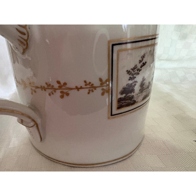 Linen 1960s Richard Ginori Coffee Pot in the Fiesole Pattern For Sale - Image 8 of 18