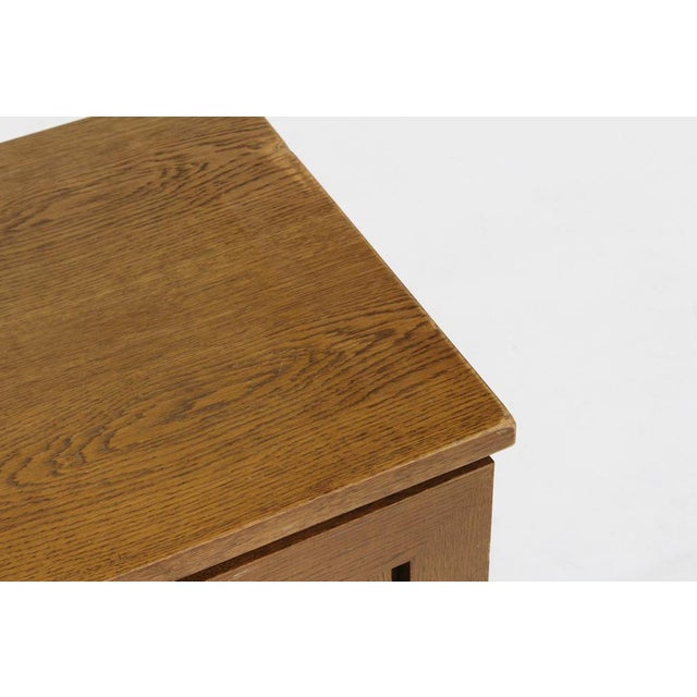 Wood Vintage Brutalist Sideboard by Gerhard Bartels, 1970s For Sale - Image 7 of 8