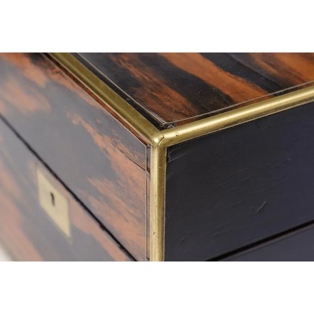 Wood Antique English Rosewood Cellarette Box For Sale - Image 7 of 8